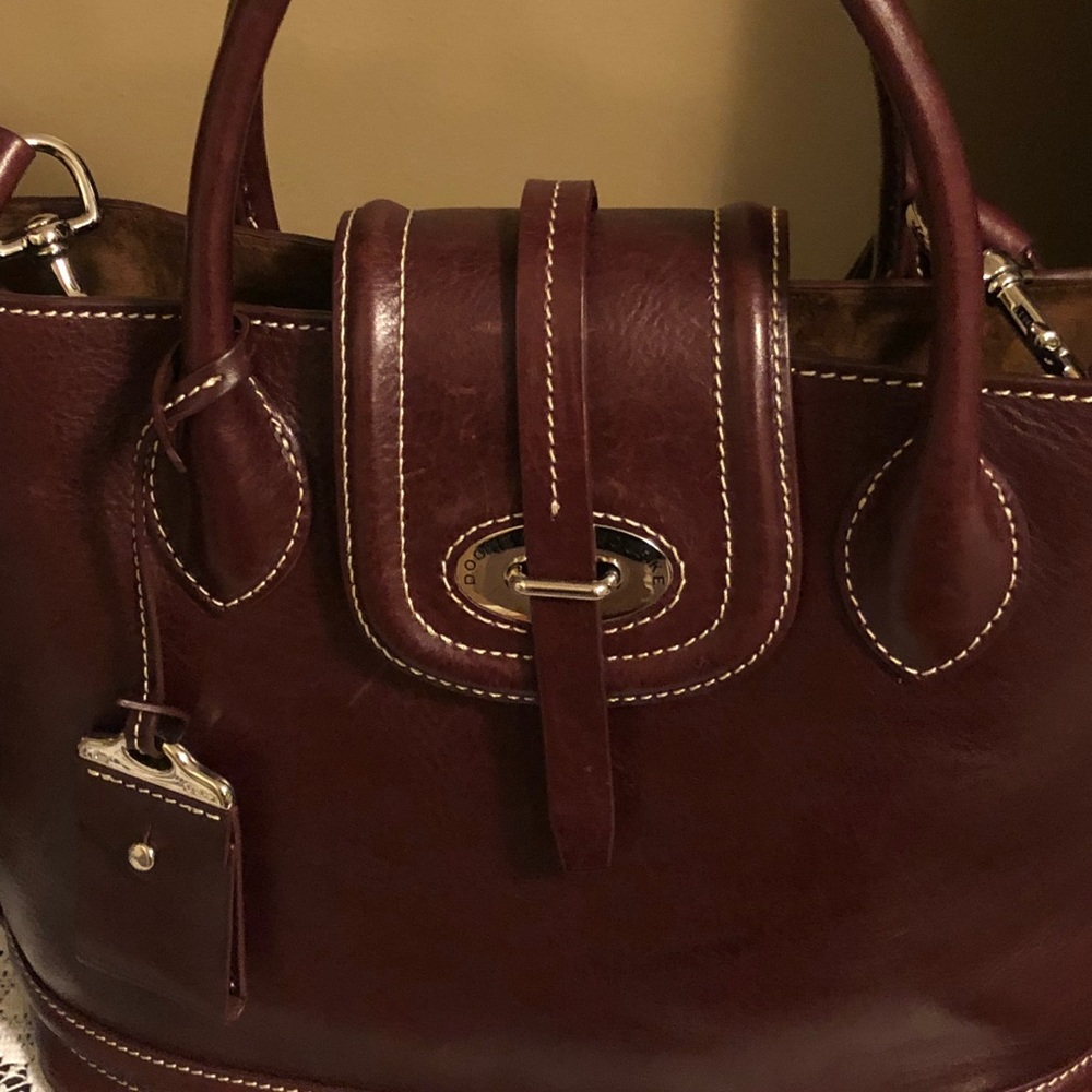 Dooney &Bourke Florentine Toscana Side zip Satchel